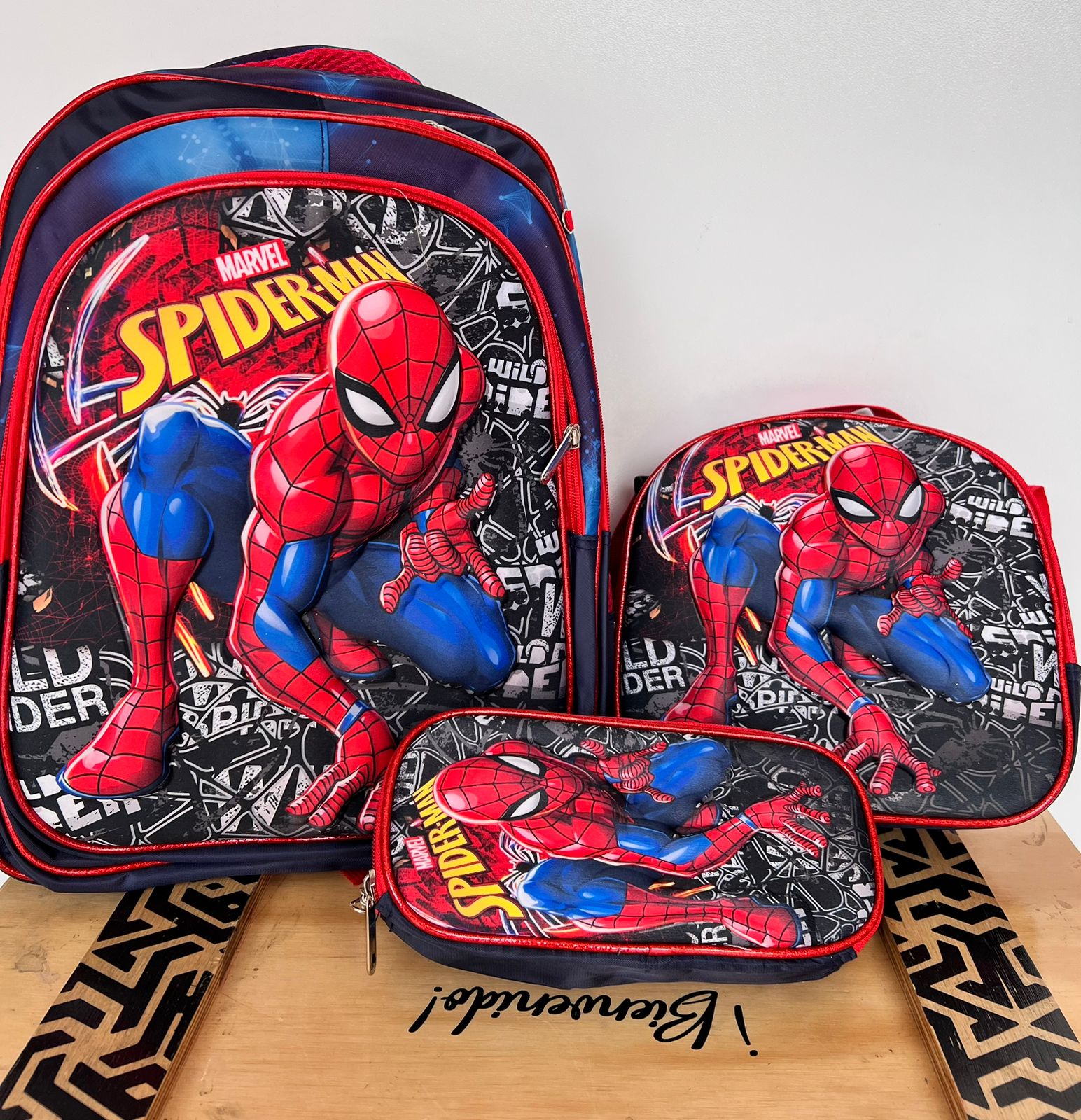 MALETAS CON RELIEVE KIT POR 3 DISEÑO